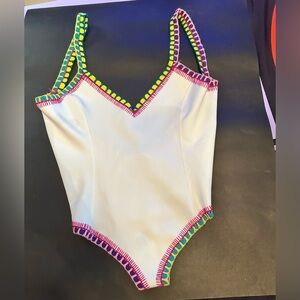 NWT! White Kiini One-Piece Swimsuit